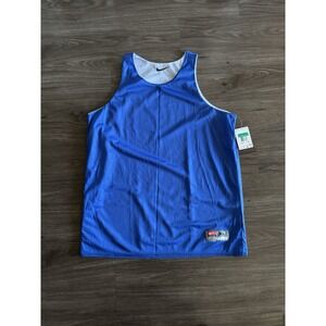 Vintage Nike Team Reversible Tank Top Jersey Women's Size XL Blue White '08